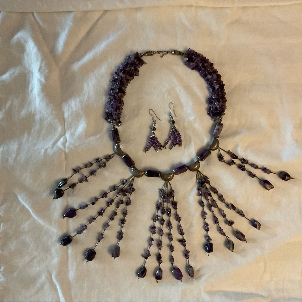 Statement Piece. Substantial Amethyst And Silver … - image 2